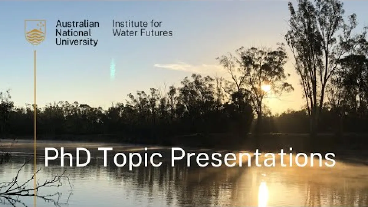 Preview image for the video "PhD Topic Presentations".